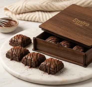 Chocolate Drizzle Baklava