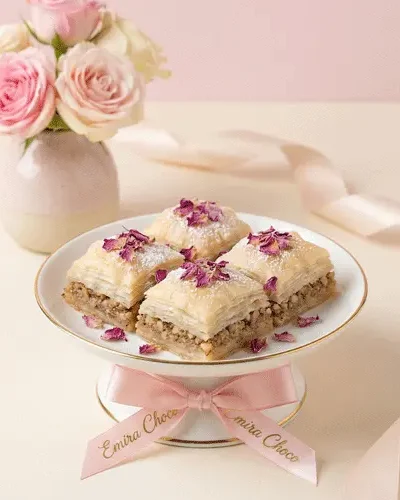 Walnut Rose Baklava